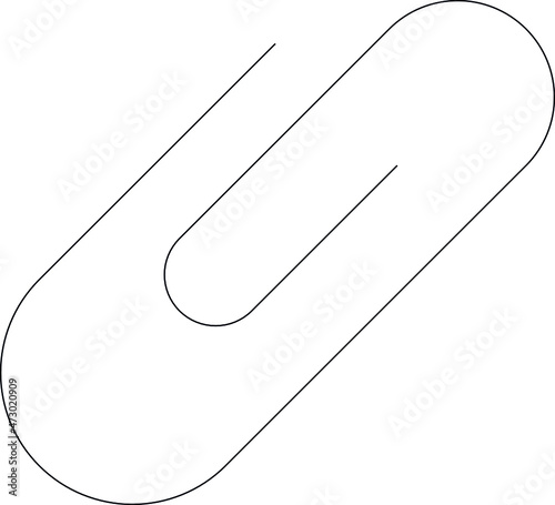 education icons paper clip  and clip