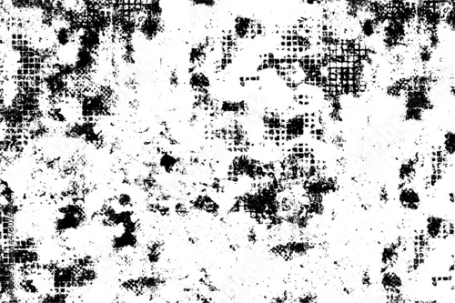 Dirty grunge background. The monochrome texture is old. Vintage worn pattern. The surface is covered with scratches