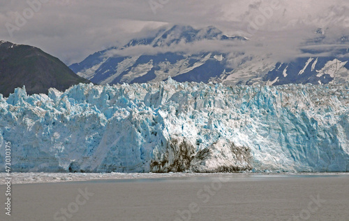 Front Face of Hubbard Glacier in Alaska