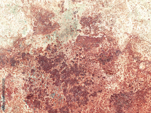 rusty metal background, old withered surface, grunge texture