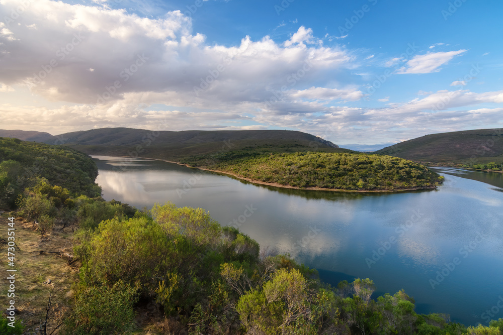 Beautiful landscape in Monfrague National Park, Cáceres, Spain