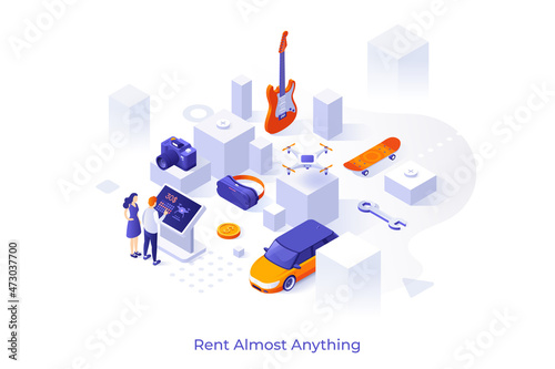 Isometric Vector Illustration