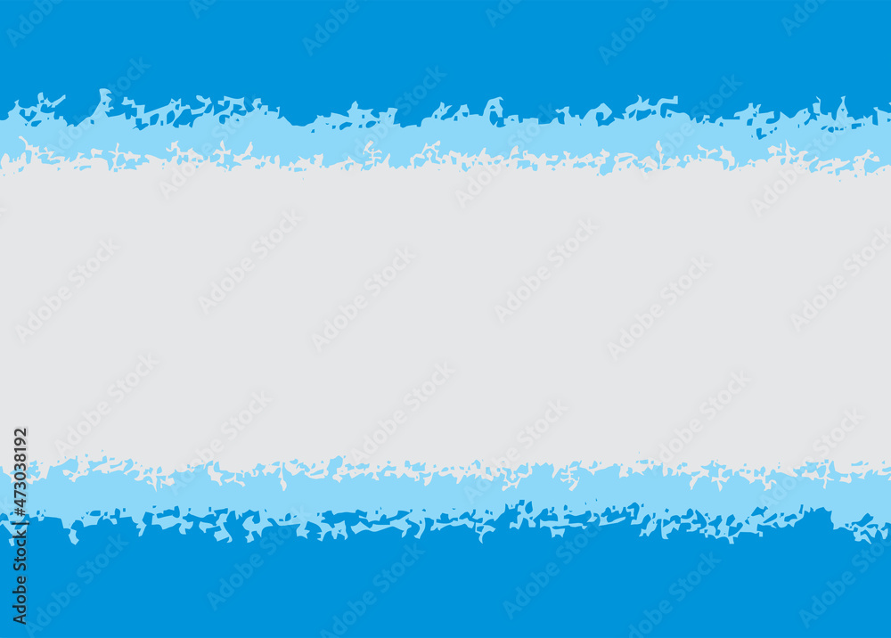 Abstract background with blue striped sketch lines pattern and some copy space area