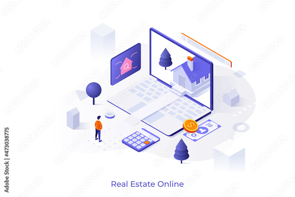 Isometric Vector Illustration Isometric Vector Illustration
