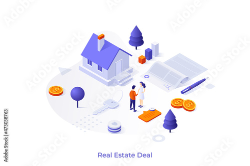 Isometric Vector Illustration photo