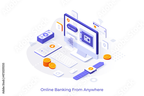 Isometric Vector Illustration