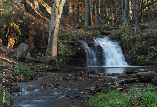 waterfall in the woods