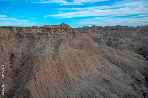 Badlands National Park in South Dakota, United States