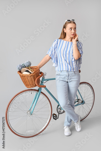 Thoughtful teenage girl wit...