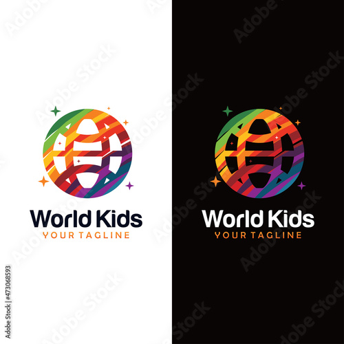 kids world logo