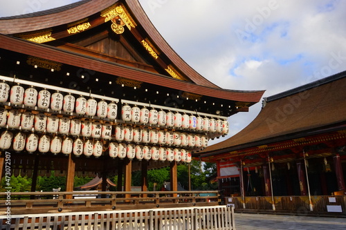 京都 祇園 八坂神社 舞殿