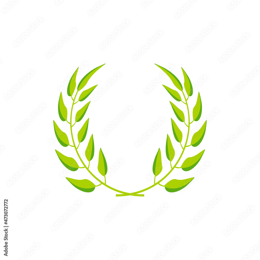 green leaf graphic design template vector green leaf graphic design template vector