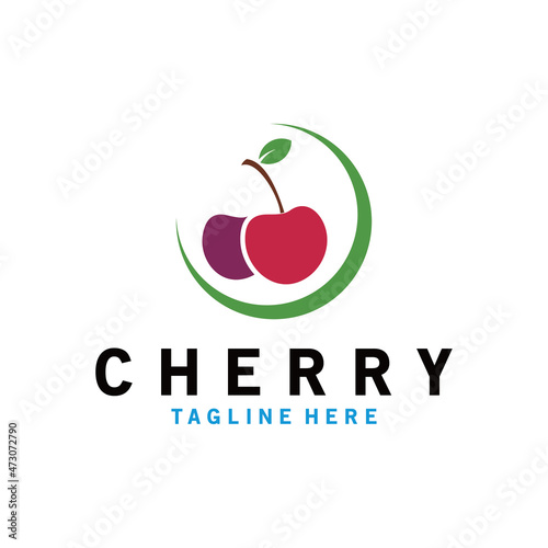 cherry logo design