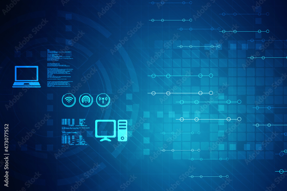 Digital Abstract technology background,2d illustration Digital Abstract technology background,2d illustration