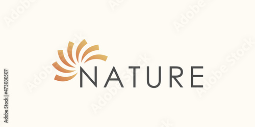 abstract nature logo design inspiration