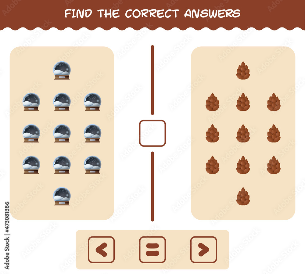 Find the correct answers of cartoon christmas. Searching and Counting game. Educational game for pre shool years kids and toddlers Find the correct answers of cartoon christmas. Searching and Counting game. Educational game for pre shool years kids and toddlers