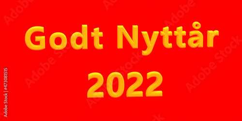 Wallpaper Mural 3D rendering of Happy new year 2022 in various national languages Torontodigital.ca