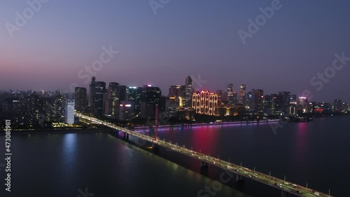 Wallpaper Mural hangzhou city skyline Torontodigital.ca