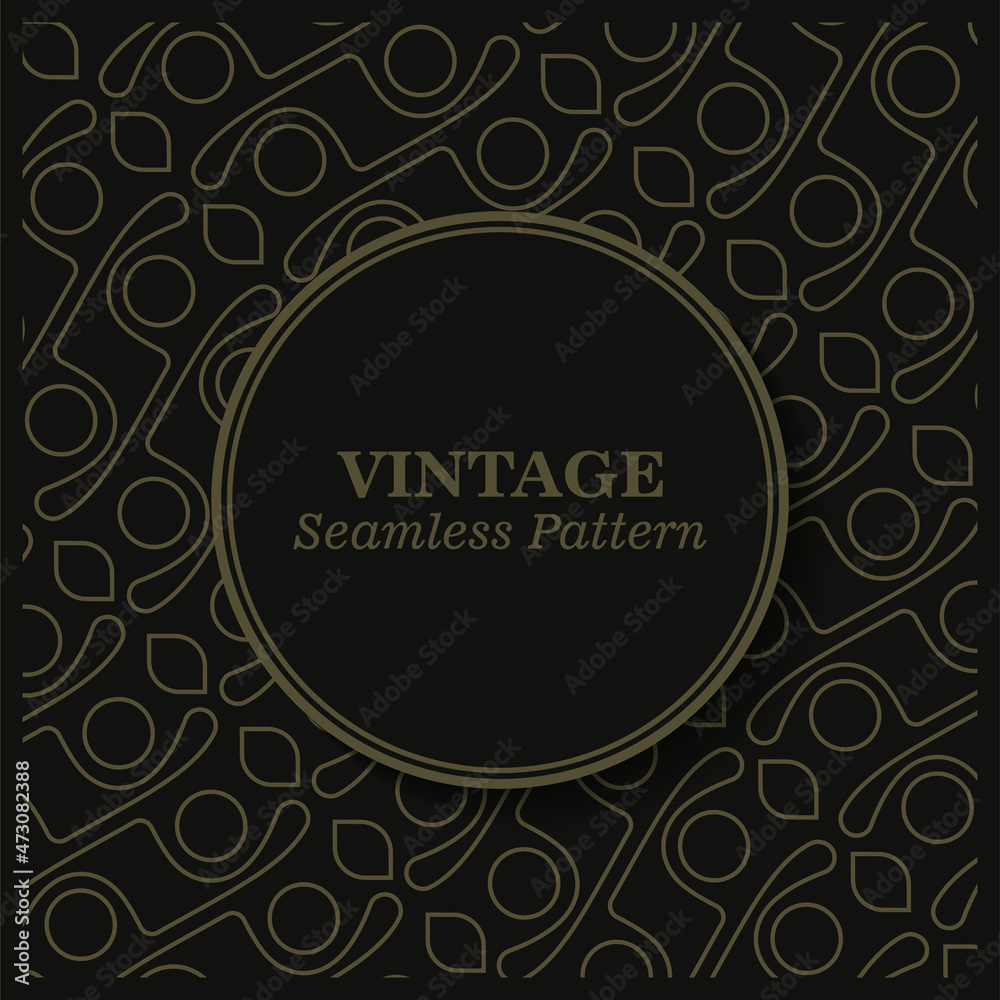 Vector seamless geometric pattern texture