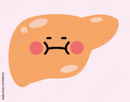 肝臓　キャラクター　肝脂肪