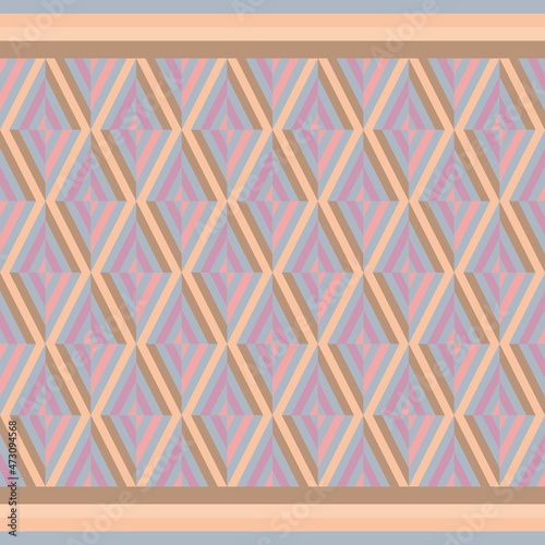 Design of hijab or scarf motifs with abstract patterns. can be used also for other fabric patterns or wallpaper.vector design inspiration