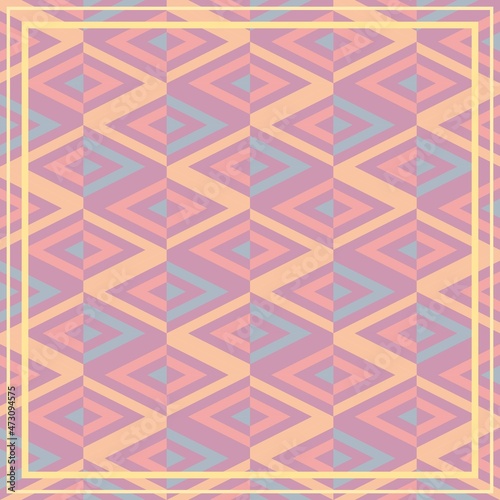 Design of hijab or scarf motifs with abstract patterns. can be used also for other fabric patterns or wallpaper.vector design inspiration