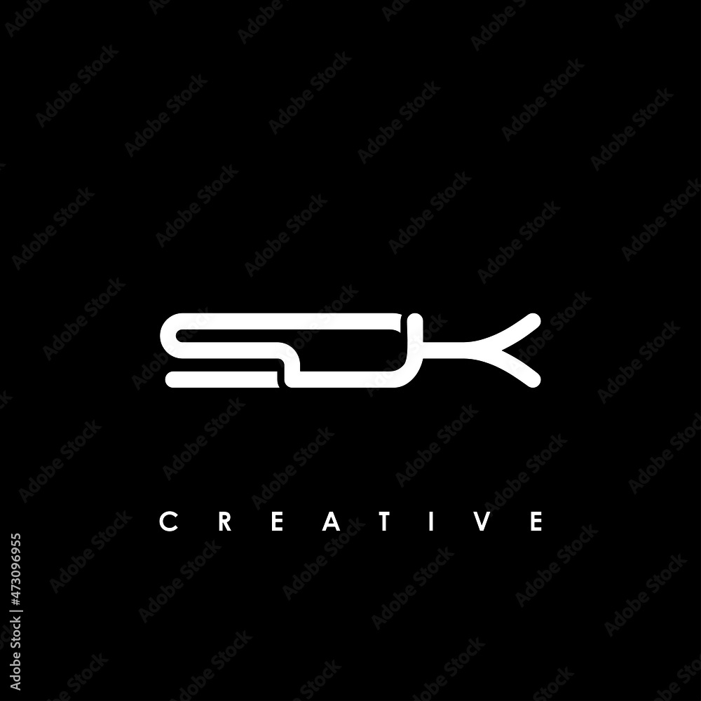SDK Letter Initial Logo Design Template Vector Illustration SDK Letter Initial Logo Design Template Vector Illustration