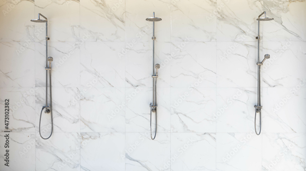 Photos of shower heads in public places Photos of shower heads in public places
