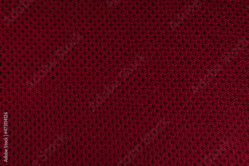 Burgundy knitted pattern textured background