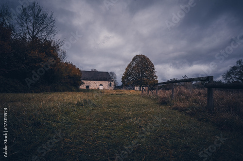 Konstfotografi paysage sombre