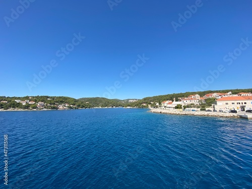 Sumartin Insel Brac Dalmatien Kroatien - Fähre nach Makarska - Festland