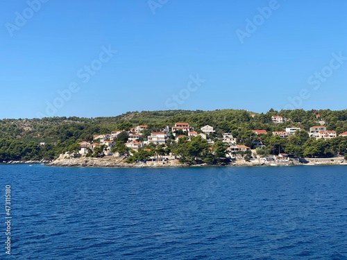 Sumartin Insel Brac Dalmatien Kroatien - Fähre nach Makarska - Festland © Achim Kietzmann