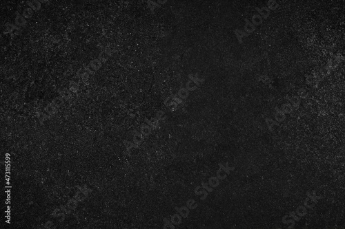 Blank wide screen Real chalkboard background texture in college concept for back to school panoramic wallpaper for black friday white chalk text draw food. Empty surreal room wall blackboard pale.