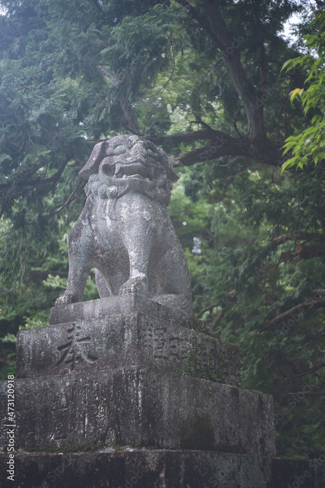 参詣道・熊野古道に古くから神々が鎮座する聖地、熊野三山の熊野速玉大社境内 新宮神社 恵比寿神社
