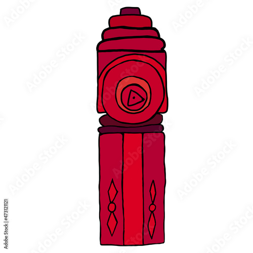 red furę hydrant