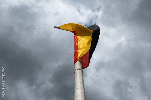 Deutschlandfahne, Bundesflagge, Flagge Deutschlands photo