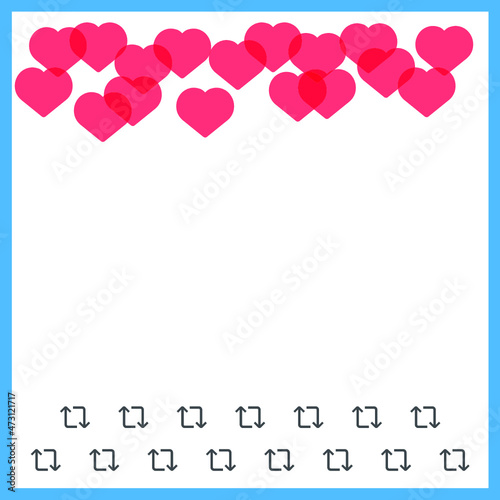 소셜네트워크 좋아요 편집 프레임