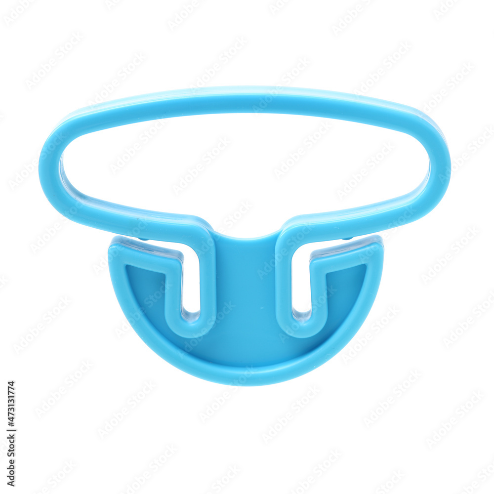Handle for bag, isolated on white background Handle for bag, isolated on white background