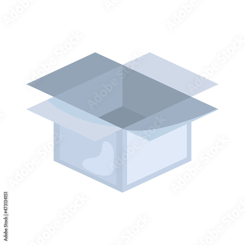 oepn cardboard box