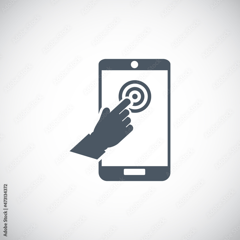 Smartphone icon vector Smartphone icon vector