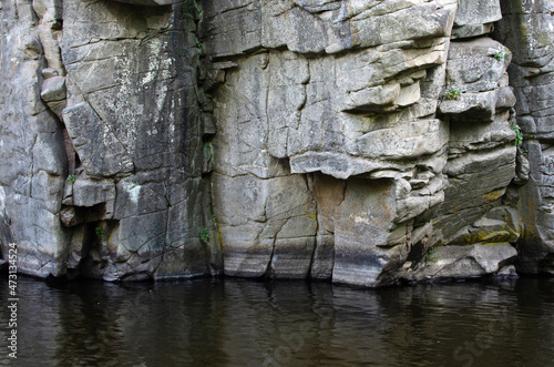 Rock and river	