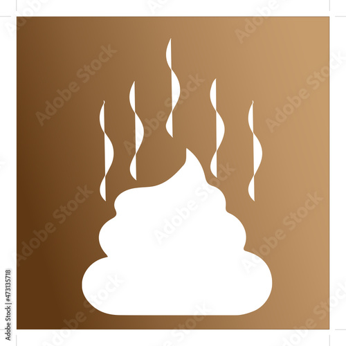 Fuming Stinky Poop Icon