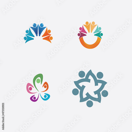 People Icon work group Vector