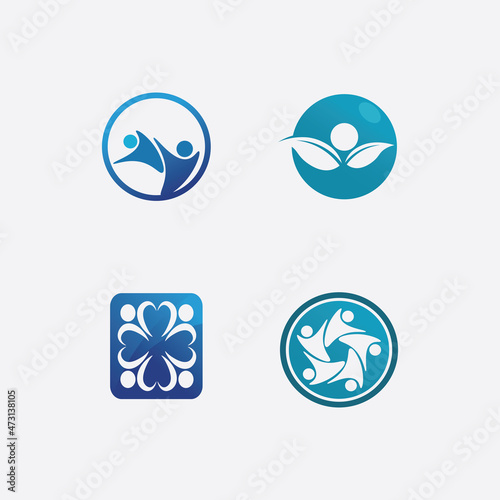 People Icon work group Vector