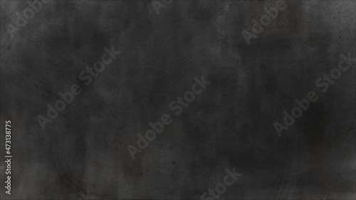 Black stone concrete texture background anthracite panorama banner long. Black and white background and black cement concrete wall for background. © MdLothfor