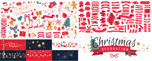 Christmas Set stock illustration