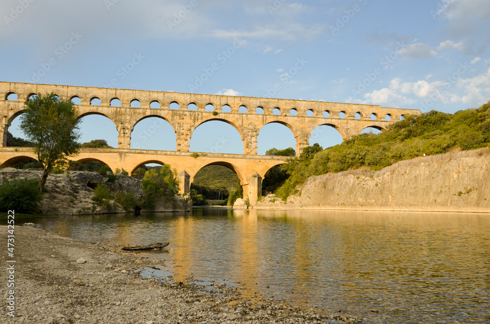 Pont du Gard - Antico acquedotto Romano - Francia