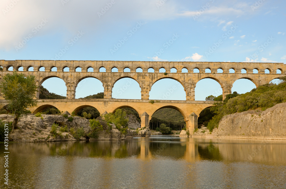 Pont du Gard - Antico acquedotto Romano - Francia