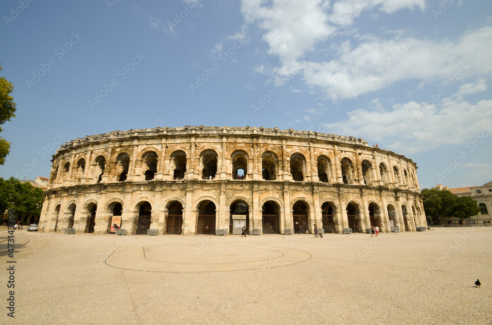 Arena di Nîmes, Anfiteatro Romano - Francia
