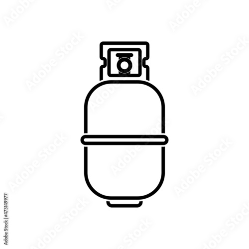 gas bottle icon, bottle icon, gas illustration